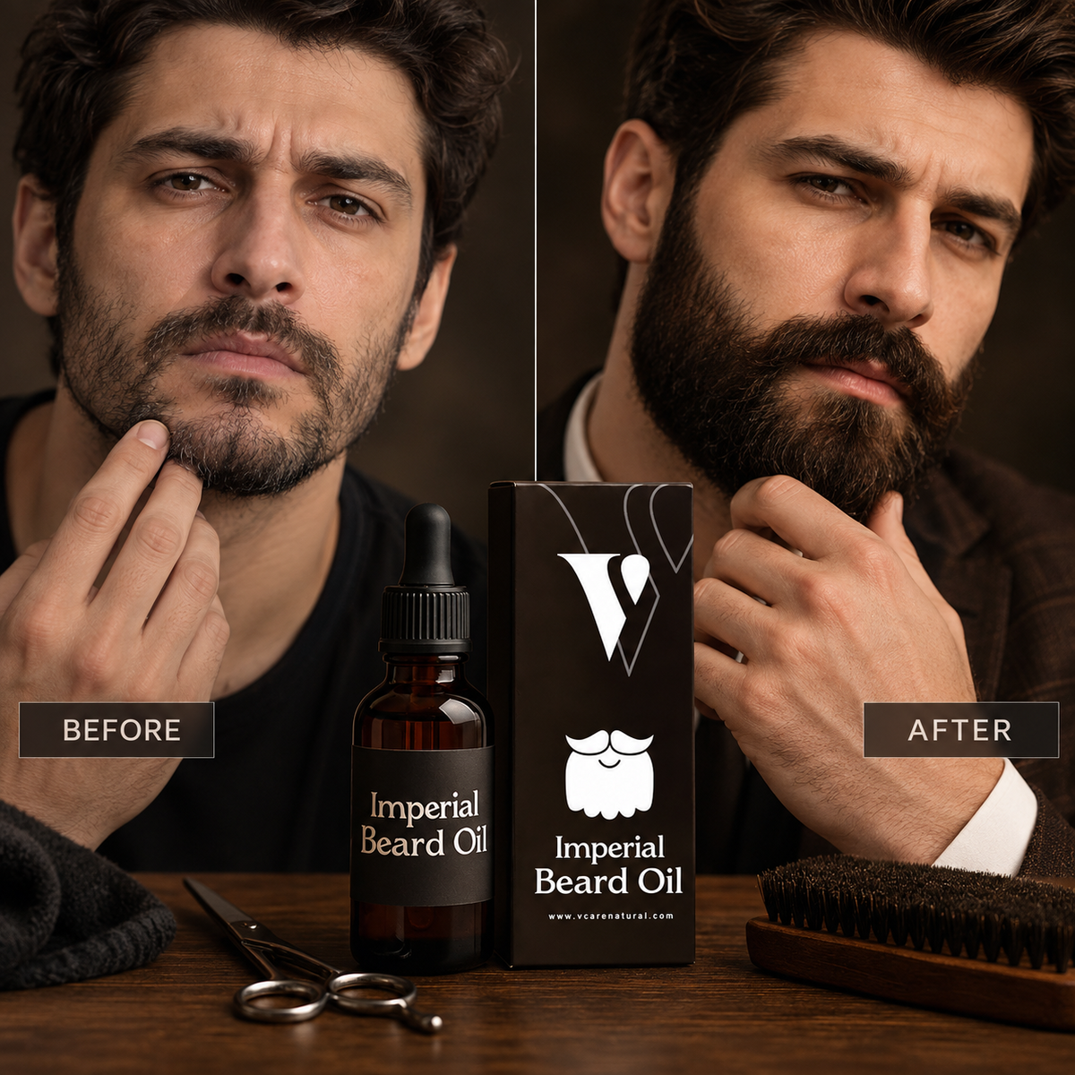 VCare Beard Oil Herbal For Men