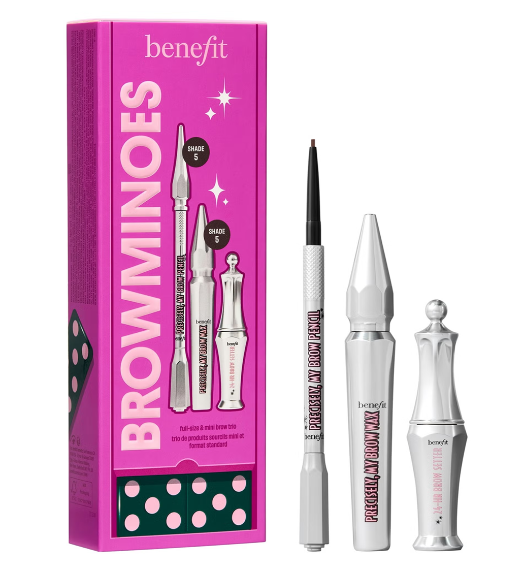Benefit Browminoes 5 Eyebrow Makeup 3 Piece Gift Set