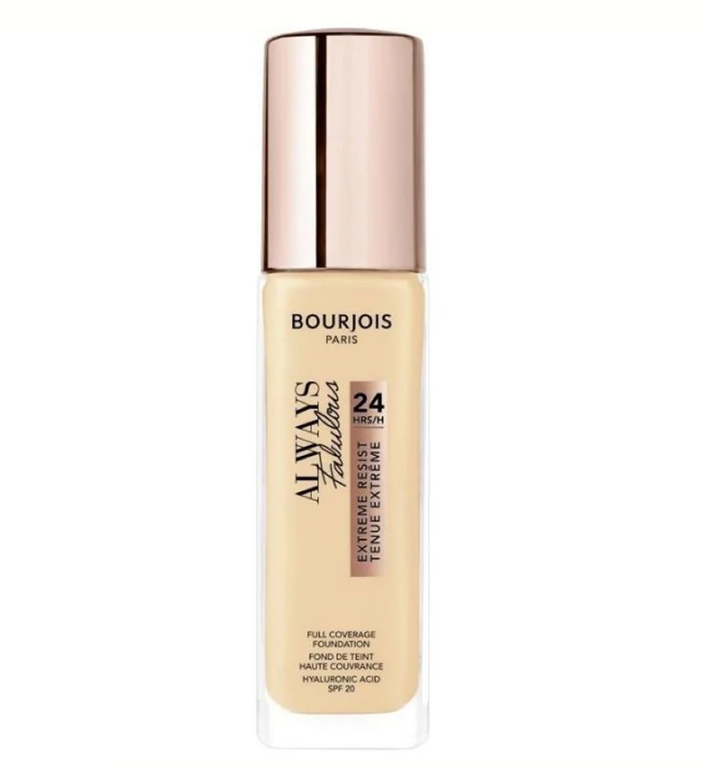 Bourjois Always Fabulous Liquid Full Coverage Foundation SPF 20 - 120 Light Ivory