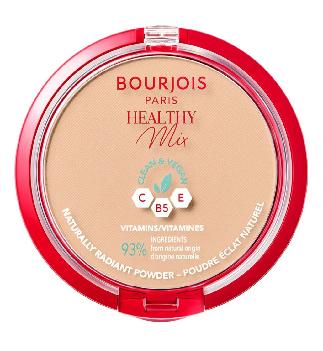 Bourjois Healthy Mix Clean Radiant Powder - 04 Golden Beige