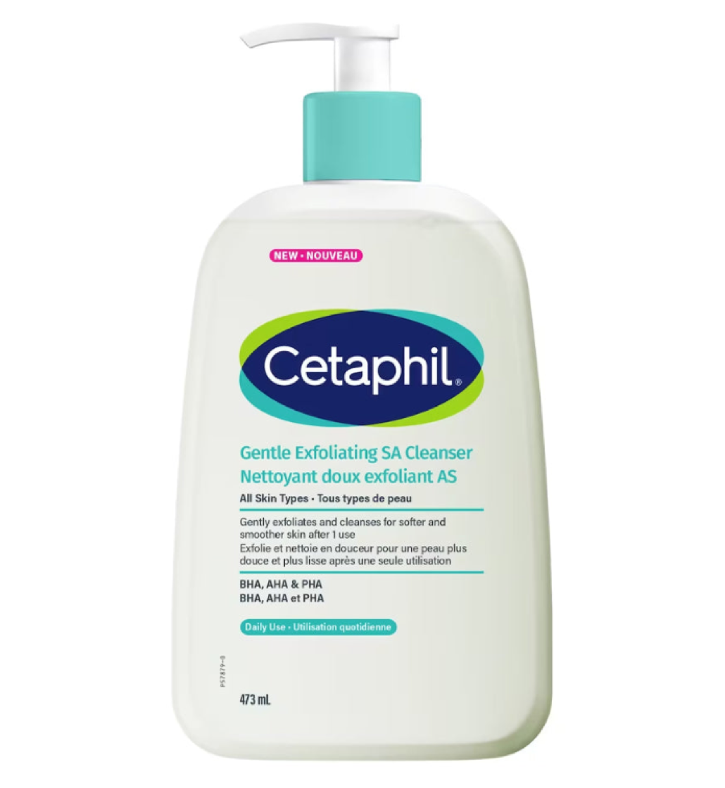Cetaphil Gentle Exfoliating SA Cleanser 473ml Canadian Version