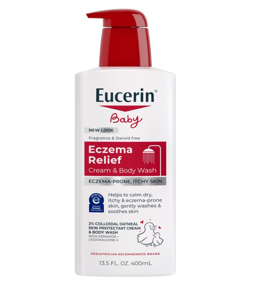 Eucerin Baby Eczema Relief Cream and Body Wash