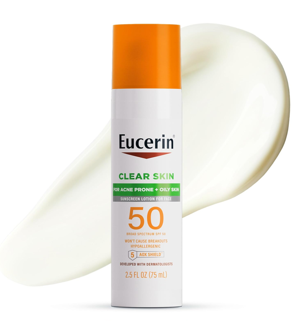 Eucerin Clear Skin For Acne + Oily Skin SPF 50