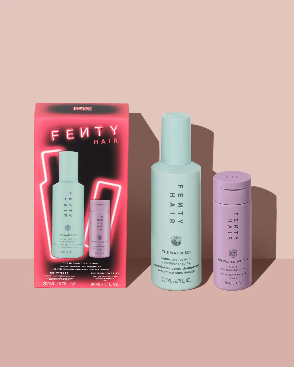 Fenty Beauty Fenty Hair The Hydrated + Hot Ones Duo