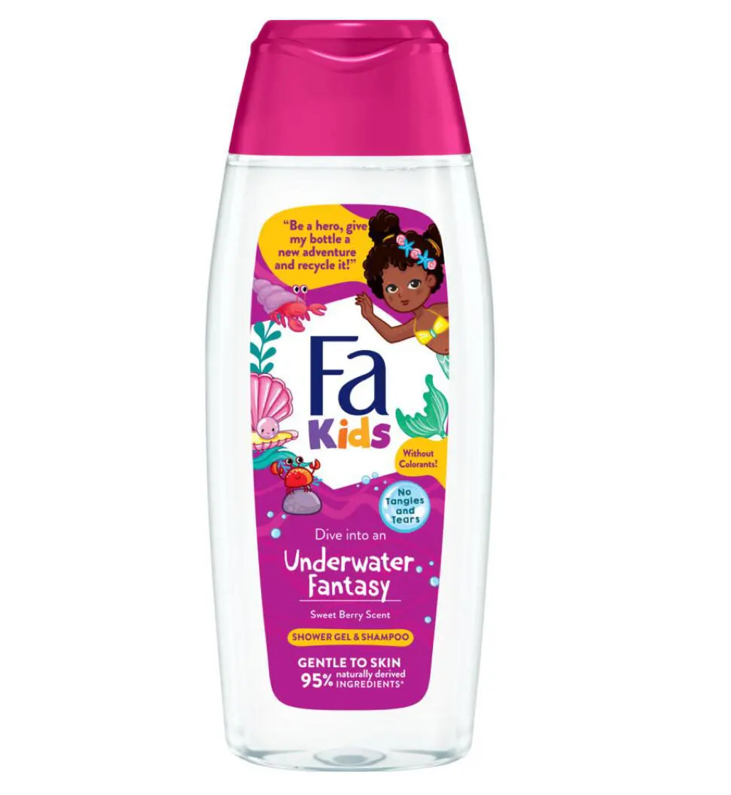 Fa Kids Underwater Fantasy Shower Gel & Shampoo 250ml