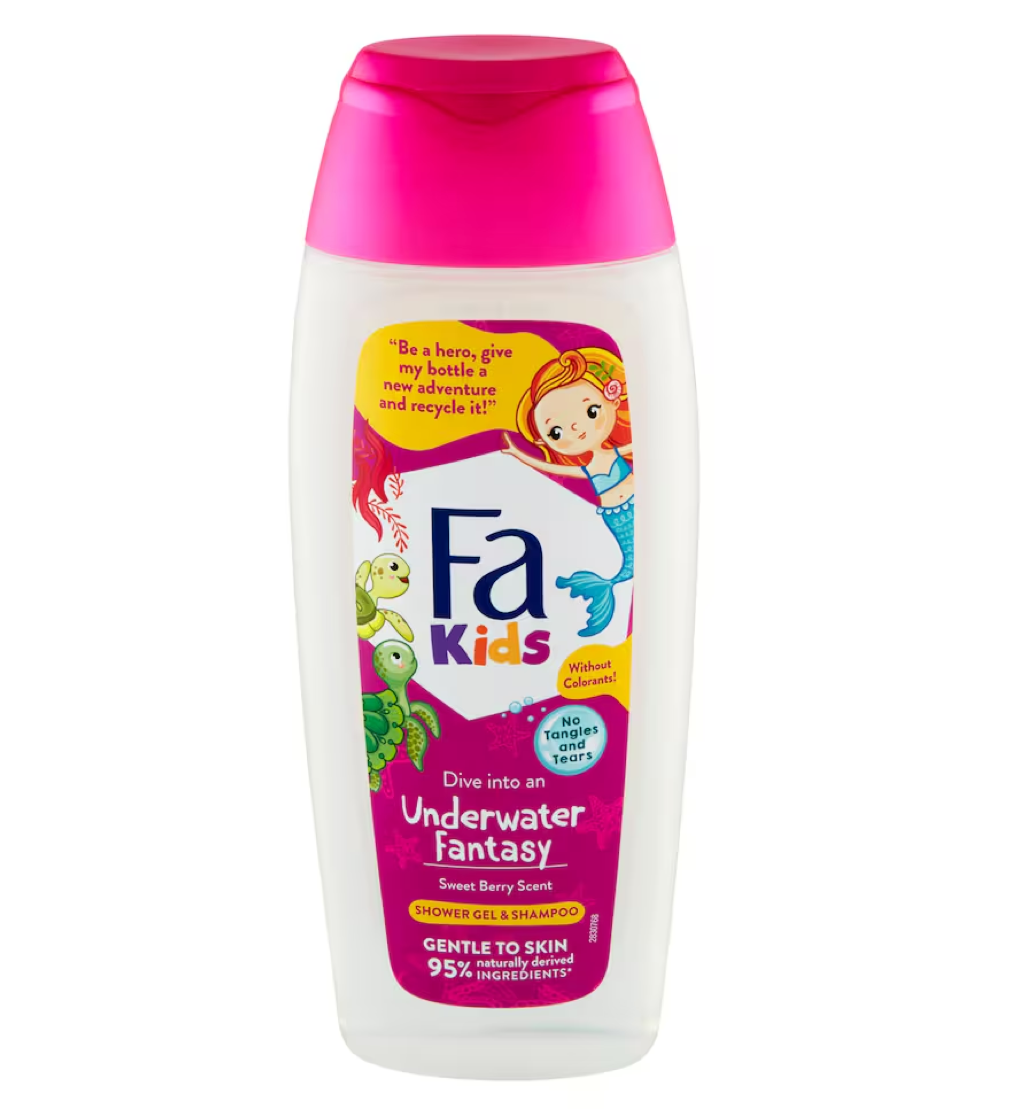 Fa Kids Underwater Fantasy Shower Gel & Shampoo 400ml