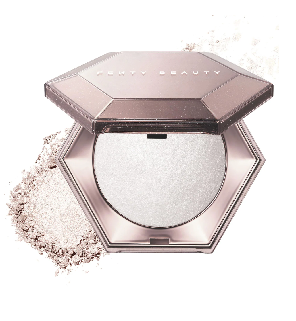 Fenty Beauty Diamond Bomb All-Over Diamond Veil Highlighter - How Many Carats?!