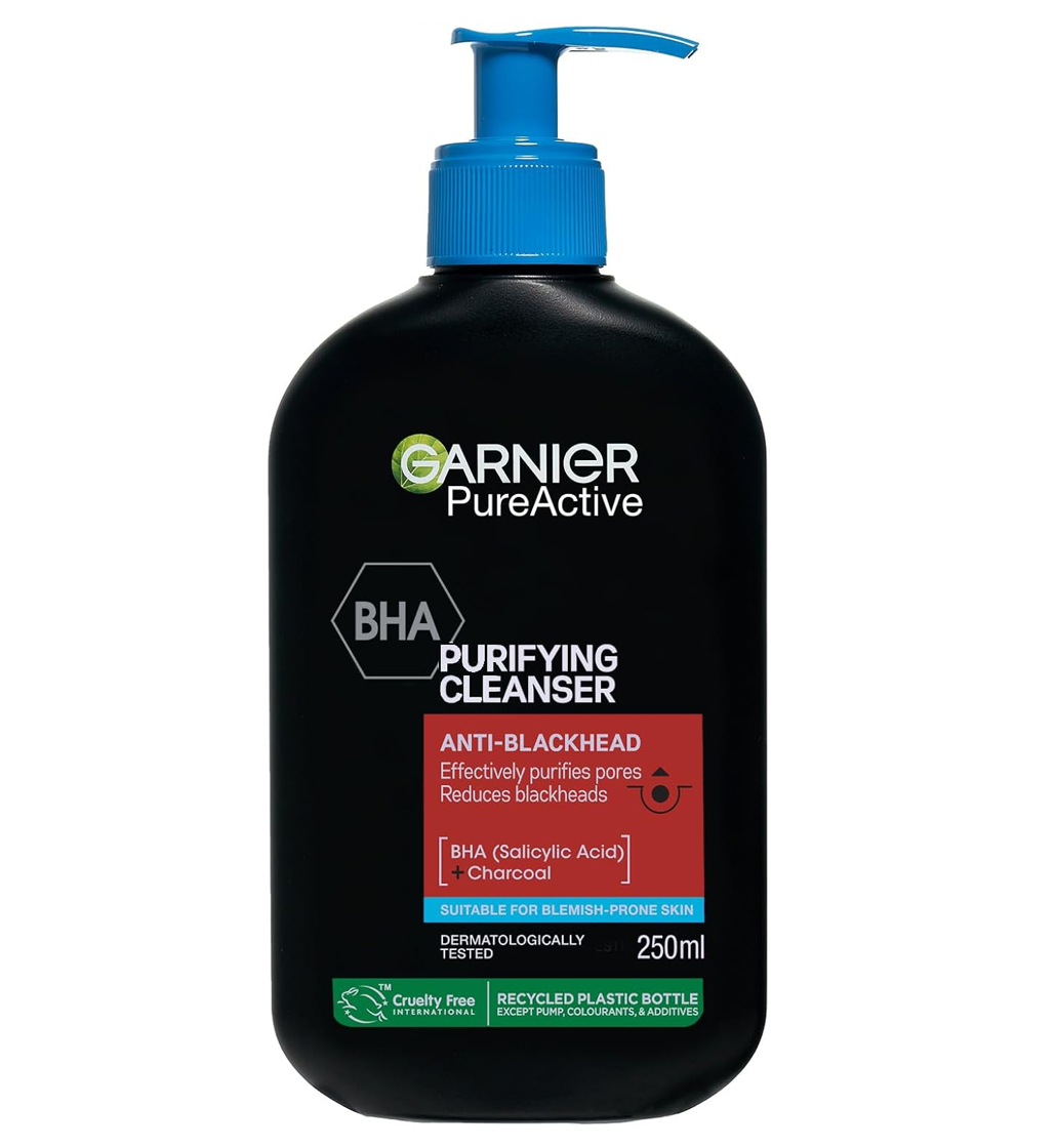 Garnier PureActive BHA Charcoal Cleansing Gel