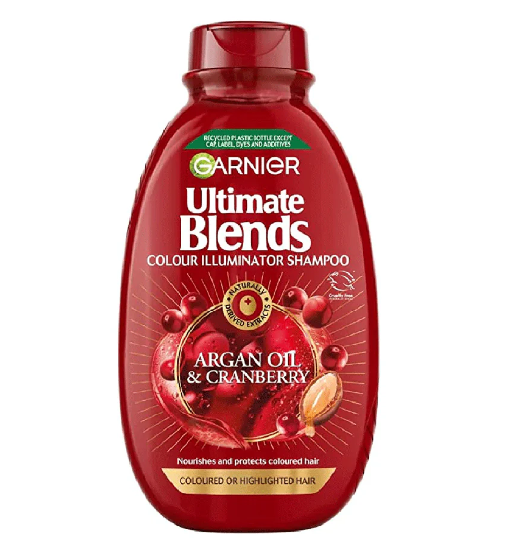 Garnier Ultimate Blends Argan Oil & Cranberry Shampoo
