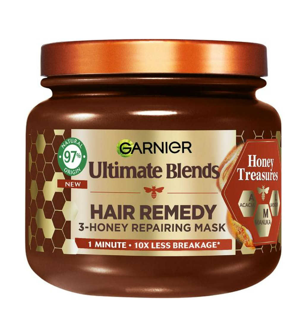 Garnier Ultimate Blends Honey Treasures Hair Remedy Repairing Mask