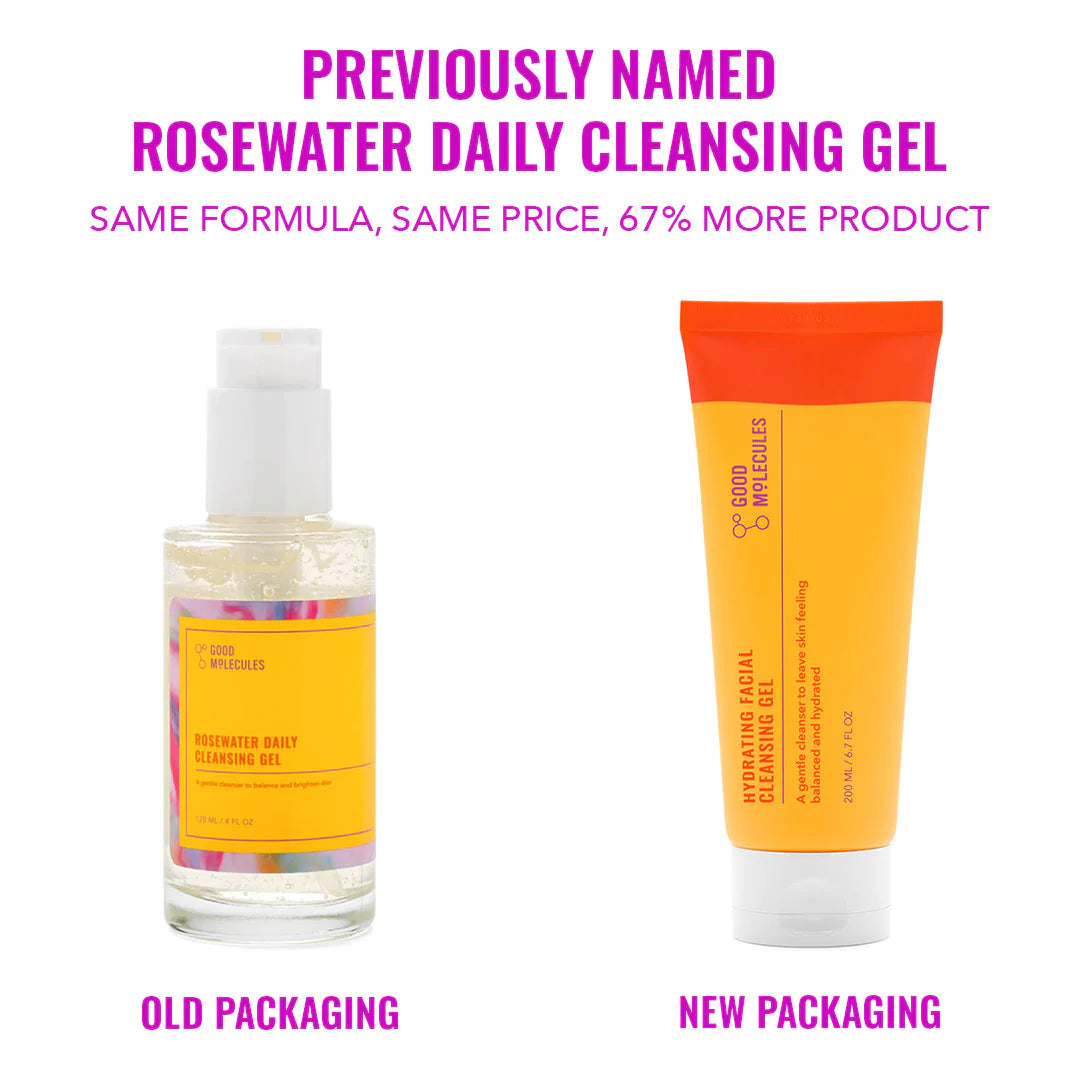 Good Molecules Rosewater Daily Cleansing Gel
