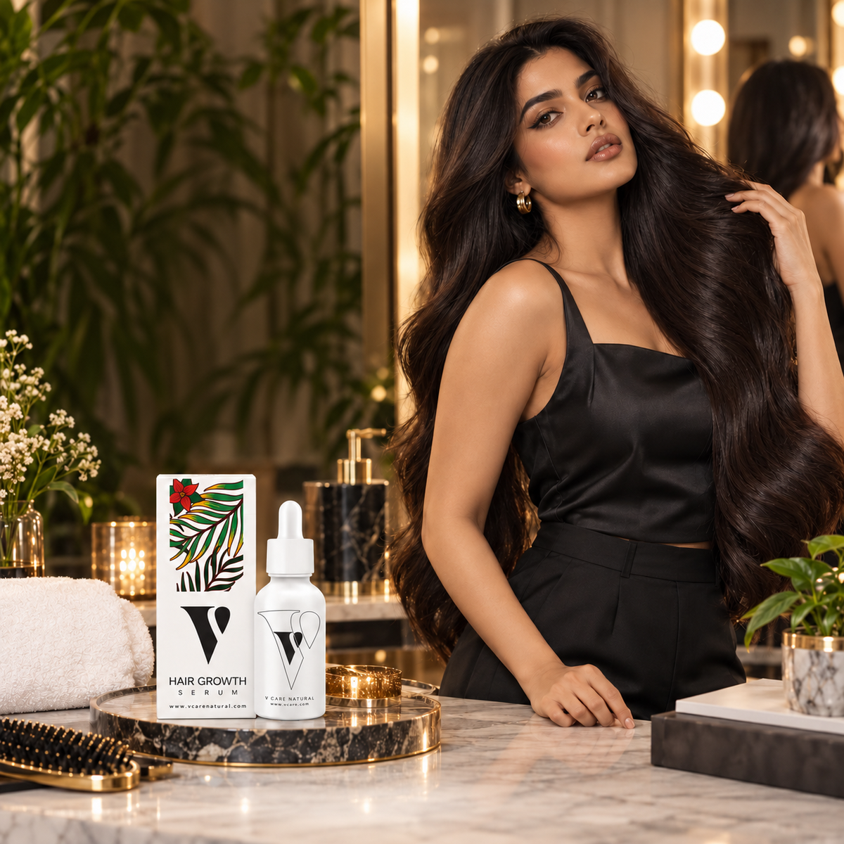 VCare Natural Hair Growth Serum