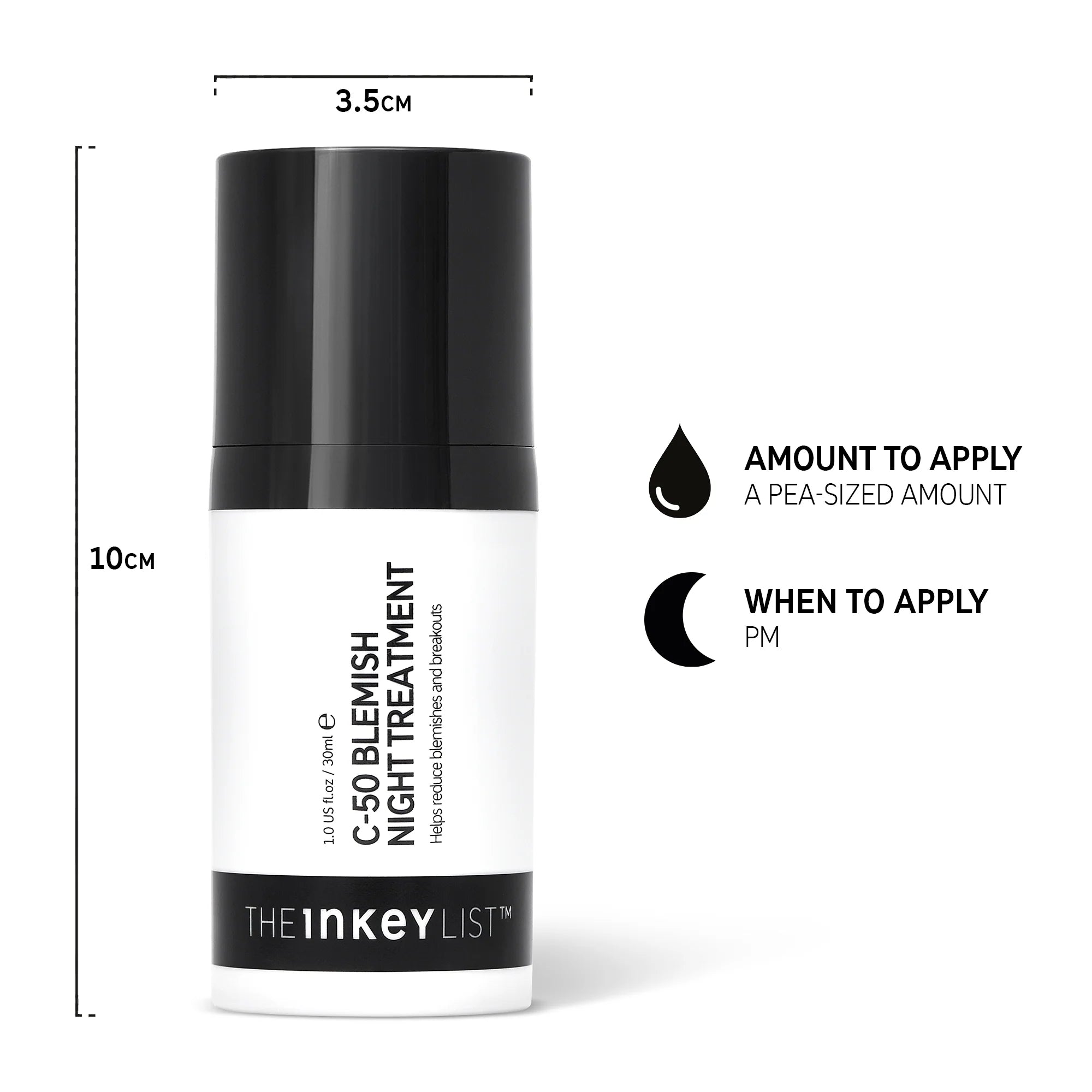 The Inkey List C-50 Blemish Night Treatment