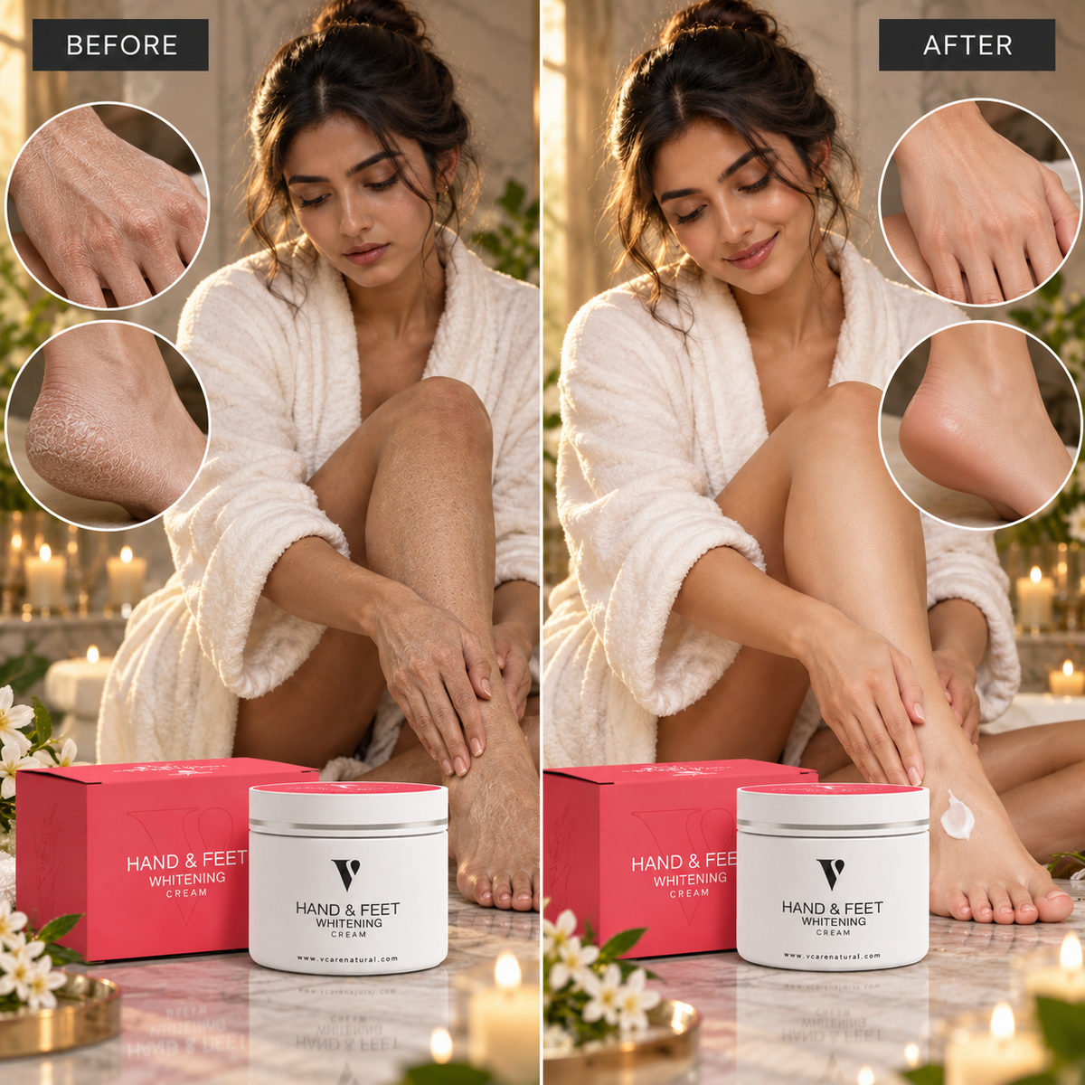 VCare Natural Hand & Feet Cream