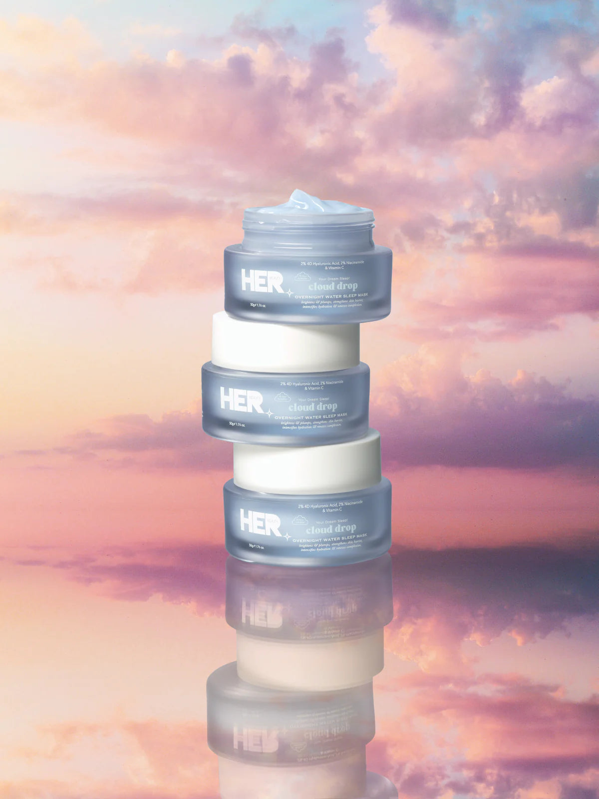 Her Beauty Cloud Drop Overnight Water Sleep Mask