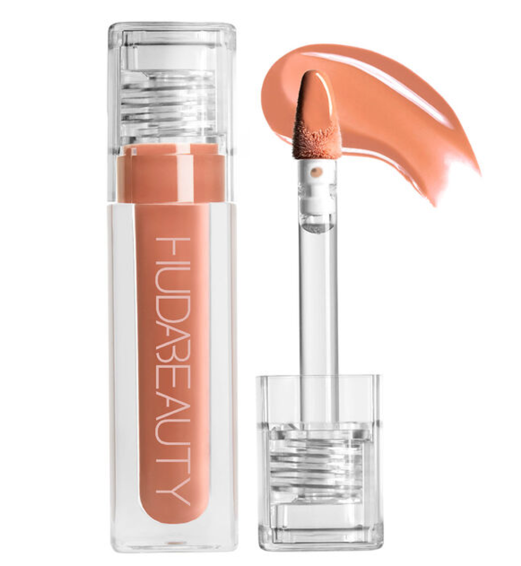 Huda Beauty Faux Filler Extra Shine Lip Gloss - Honey