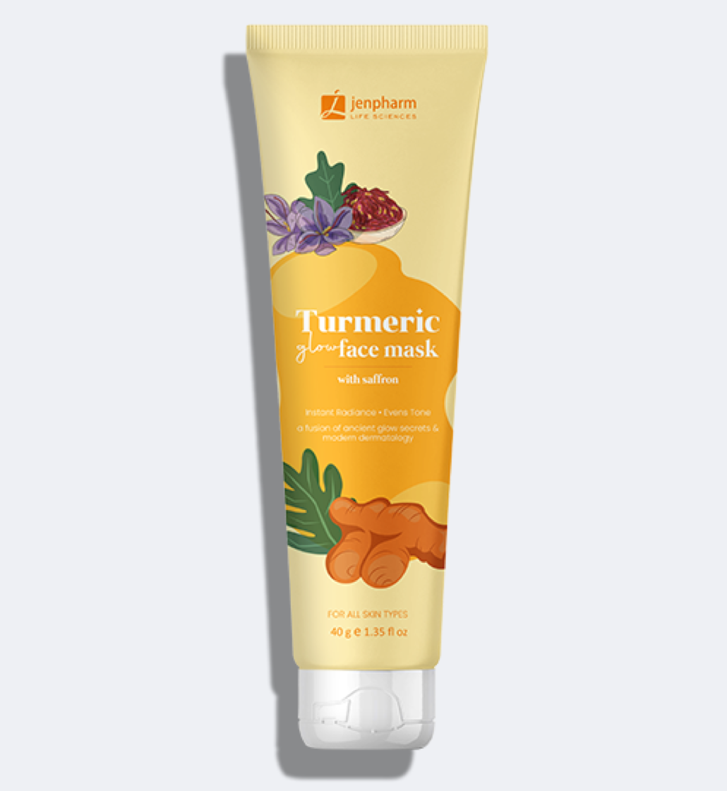 Jenpharm Turmeric Glow Face Mask
