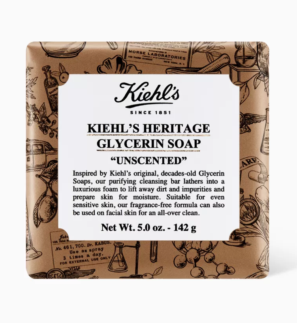 Kiehl's Heritage Glycerin Soap Unscented
