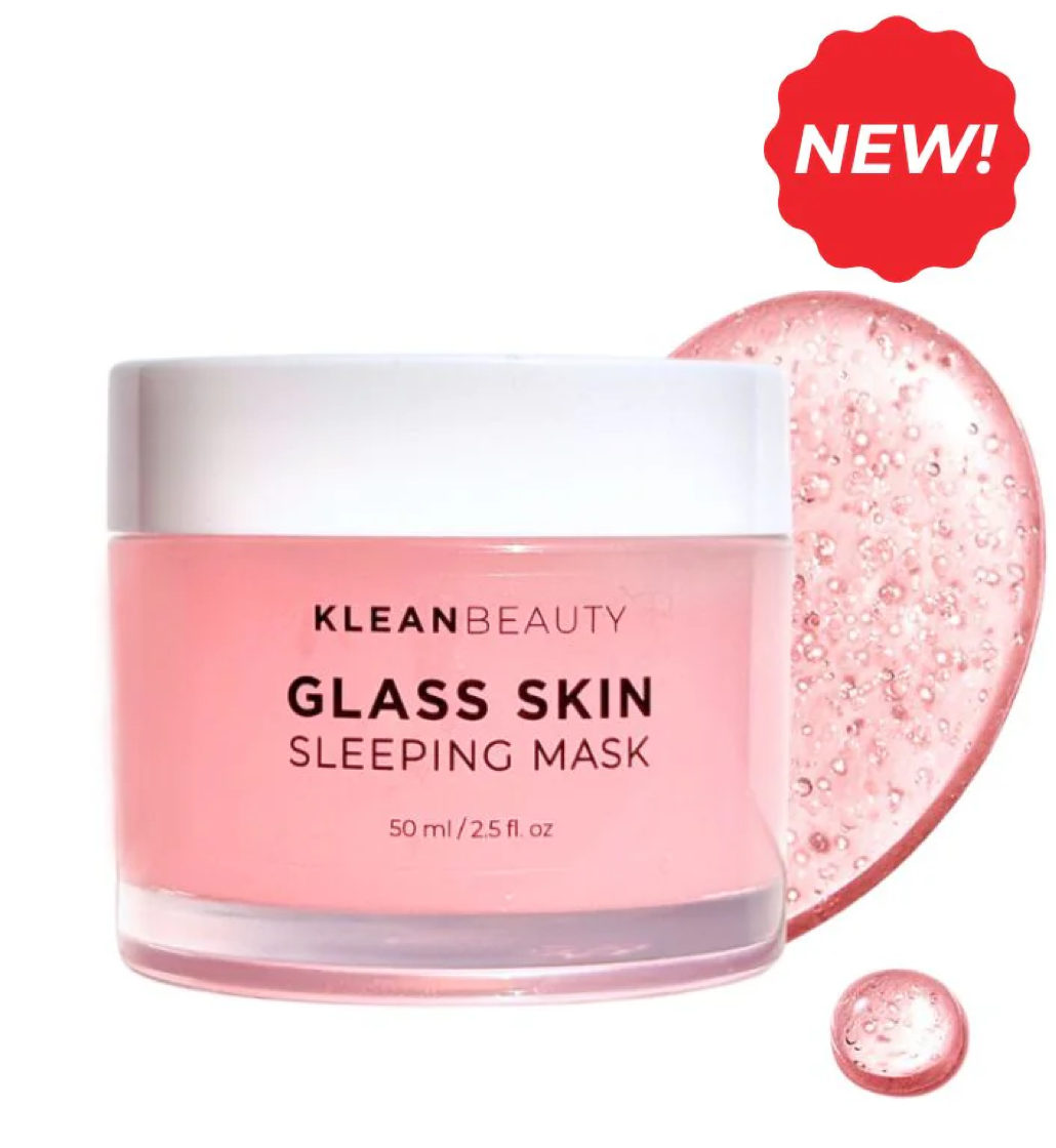 Klean Beauty Glass Skin Sleeping Mask