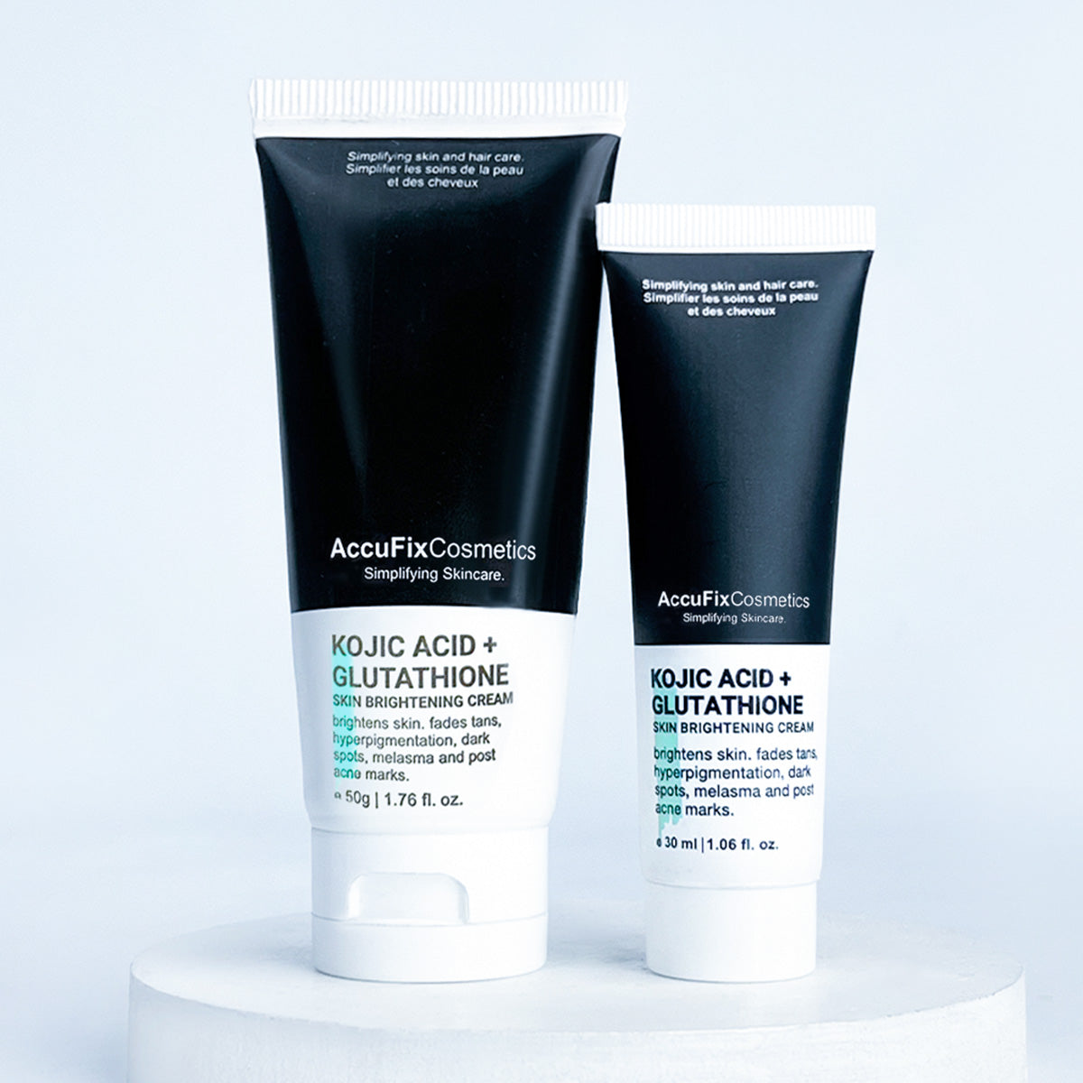 Accufix Kojic Acid Glutathione Skin Brightening Cream