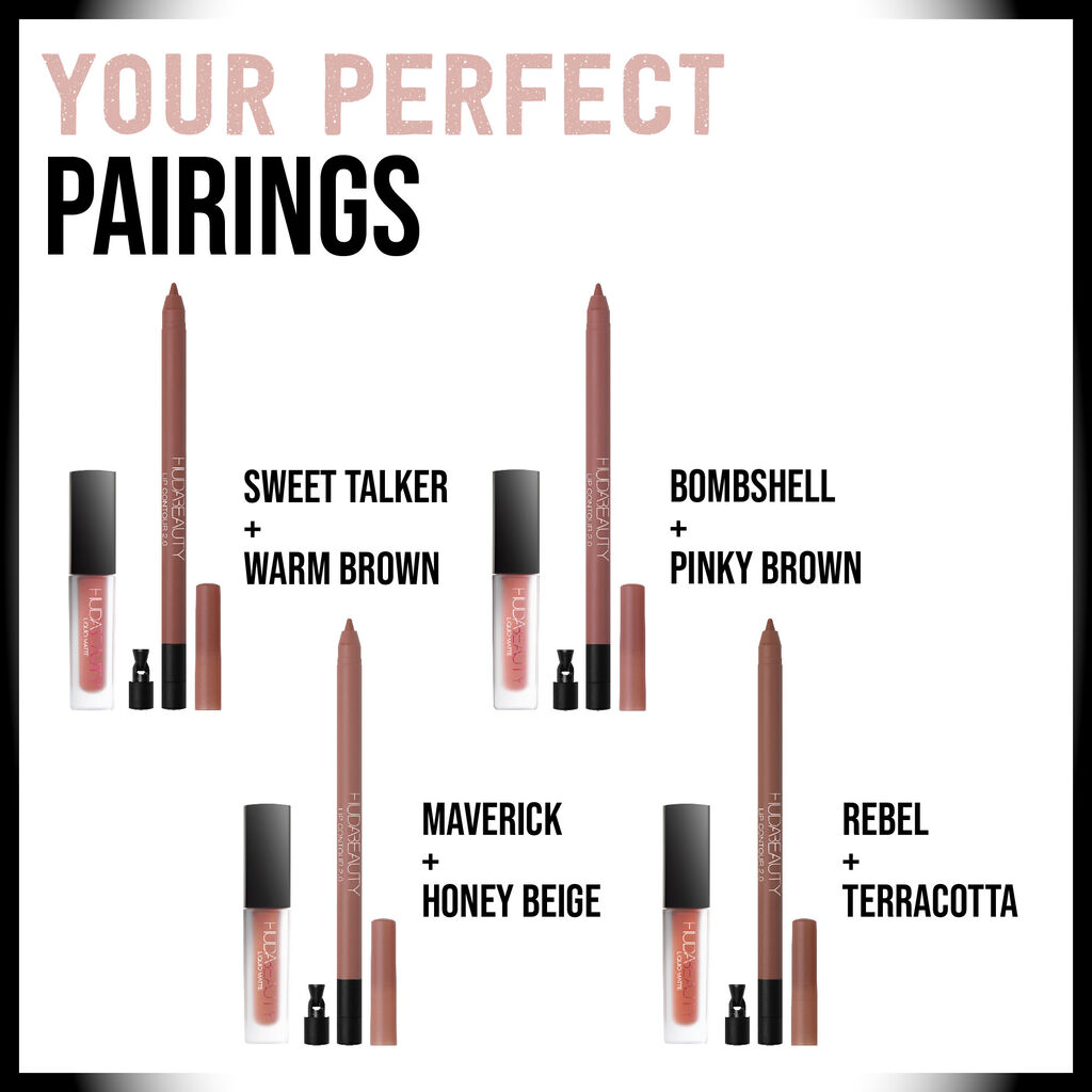 Huda Beauty Pretty Grunge Lip Quad