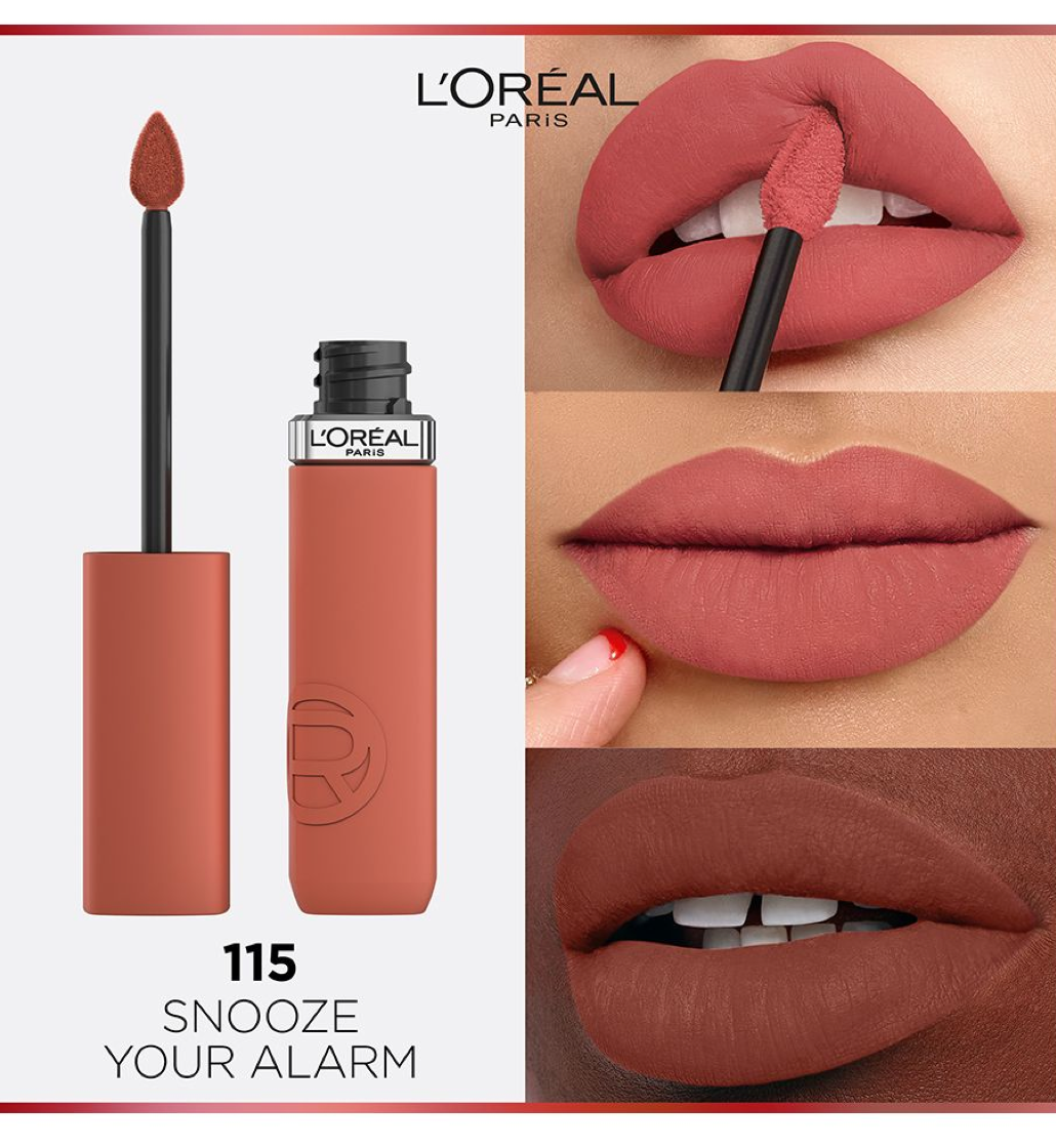 L'Oreal Paris Infallible Matte Resistance Liquid Lipstick - 115 Snooze Your Alarm