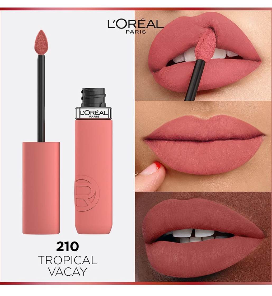 L'Oreal Paris Infallible Matte Resistance Liquid Lipstick - 210 Tropical Vacay