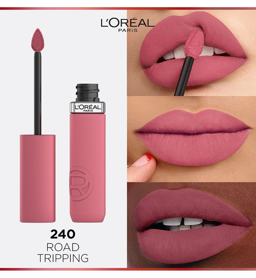 L'Oreal Paris Infallible Matte Resistance Liquid Lipstick - 240 Road Tripping