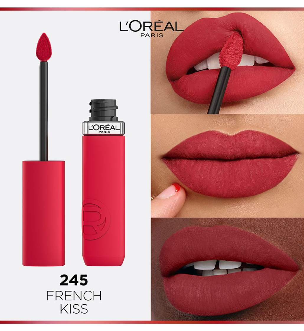 L'Oreal Paris Infallible Matte Resistance Liquid Lipstick - 245 French Kiss