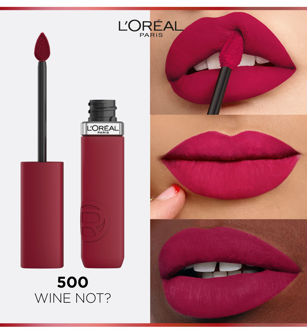 L'Oreal Paris Infallible Matte Resistance Liquid Lipstick - 500 Wine Not
