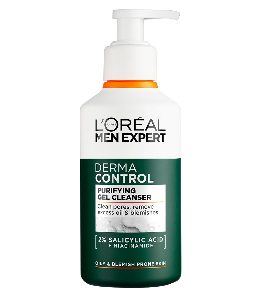 L'Oreal Paris Men Expert Derma Control Purifying Gel Cleanser