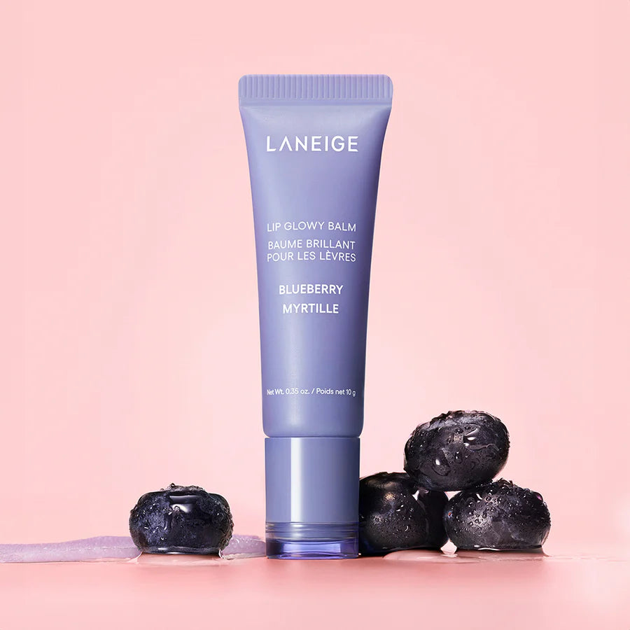 Laneige Lip Glowy Balm - Blueberry (Blue tint)