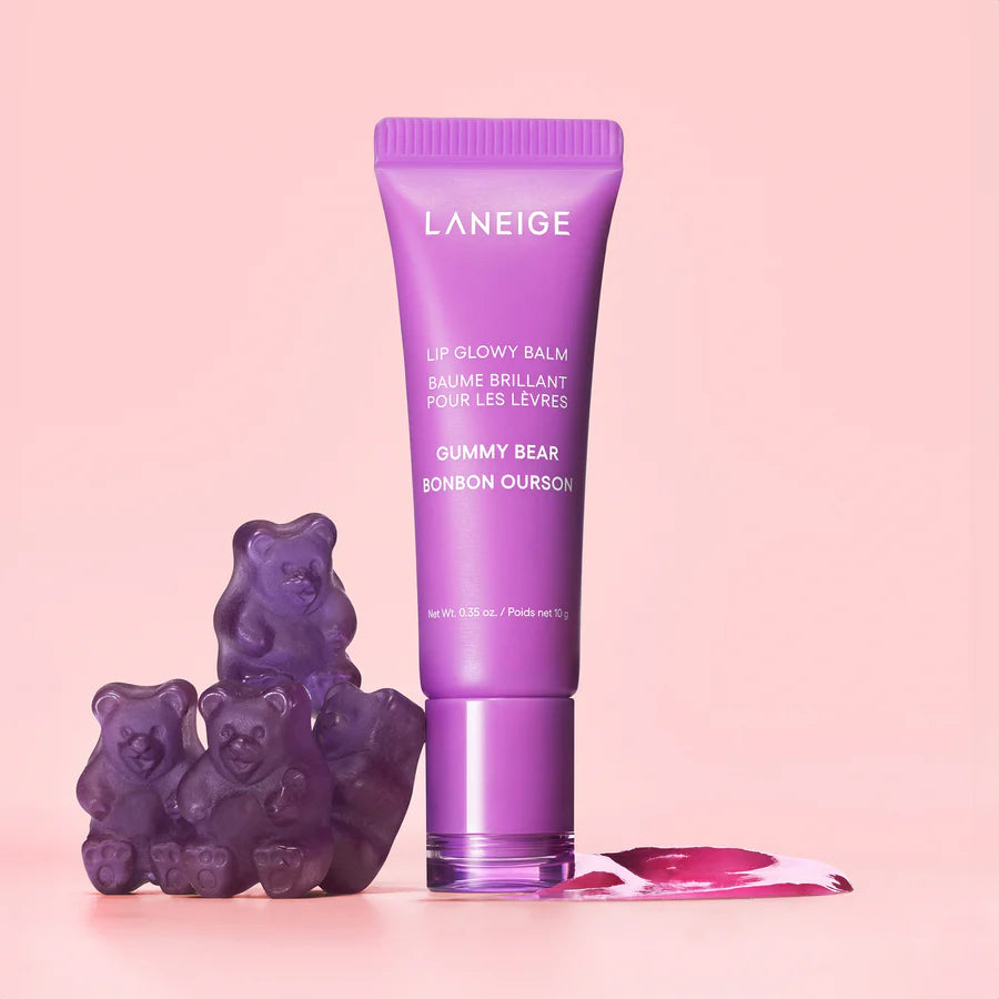 Laneige Lip Glowy Balm - Gummy Bear (Lavender tint)