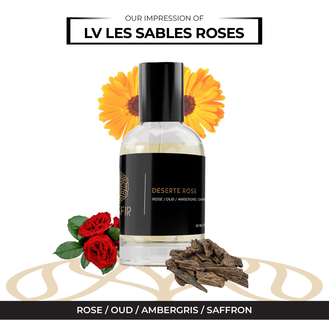 Yesfir Desert Rose - LV Les Sables Roses Impression