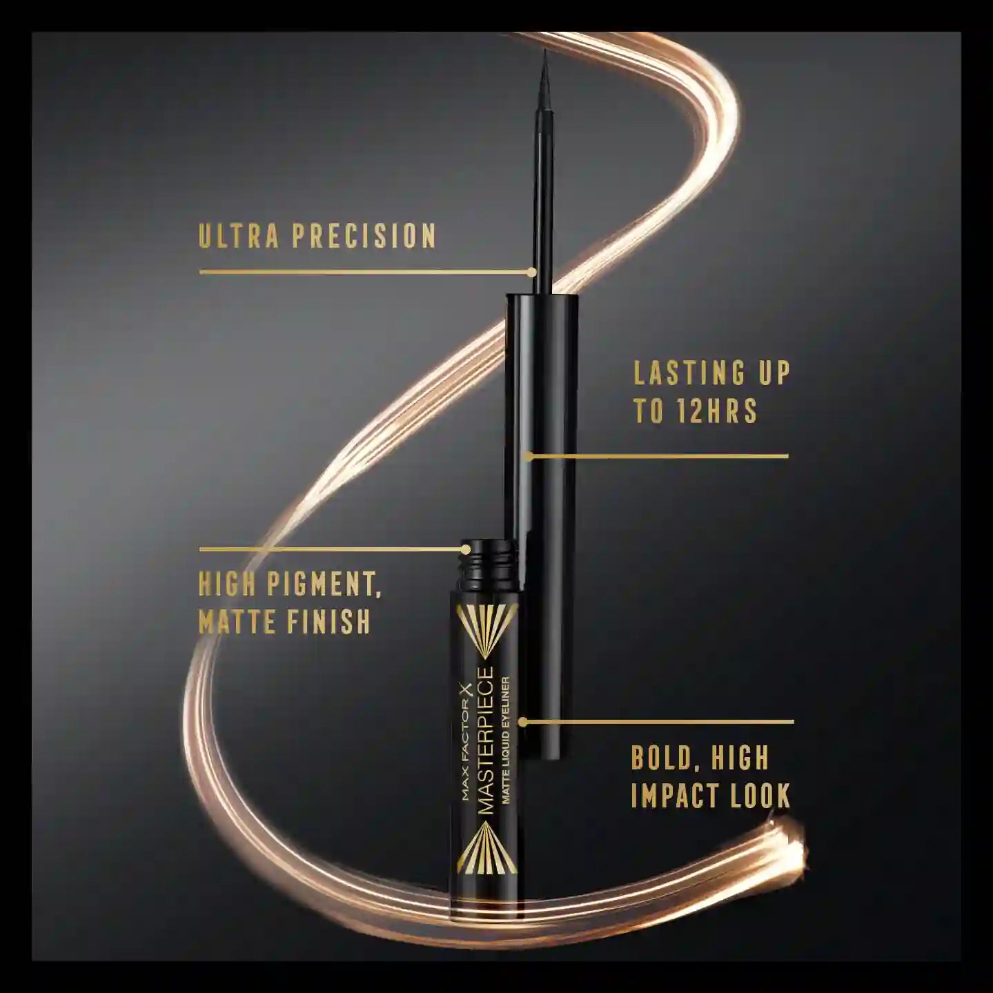Max Factor Masterpiece Matte Liquid Eyeliner - 01 Black