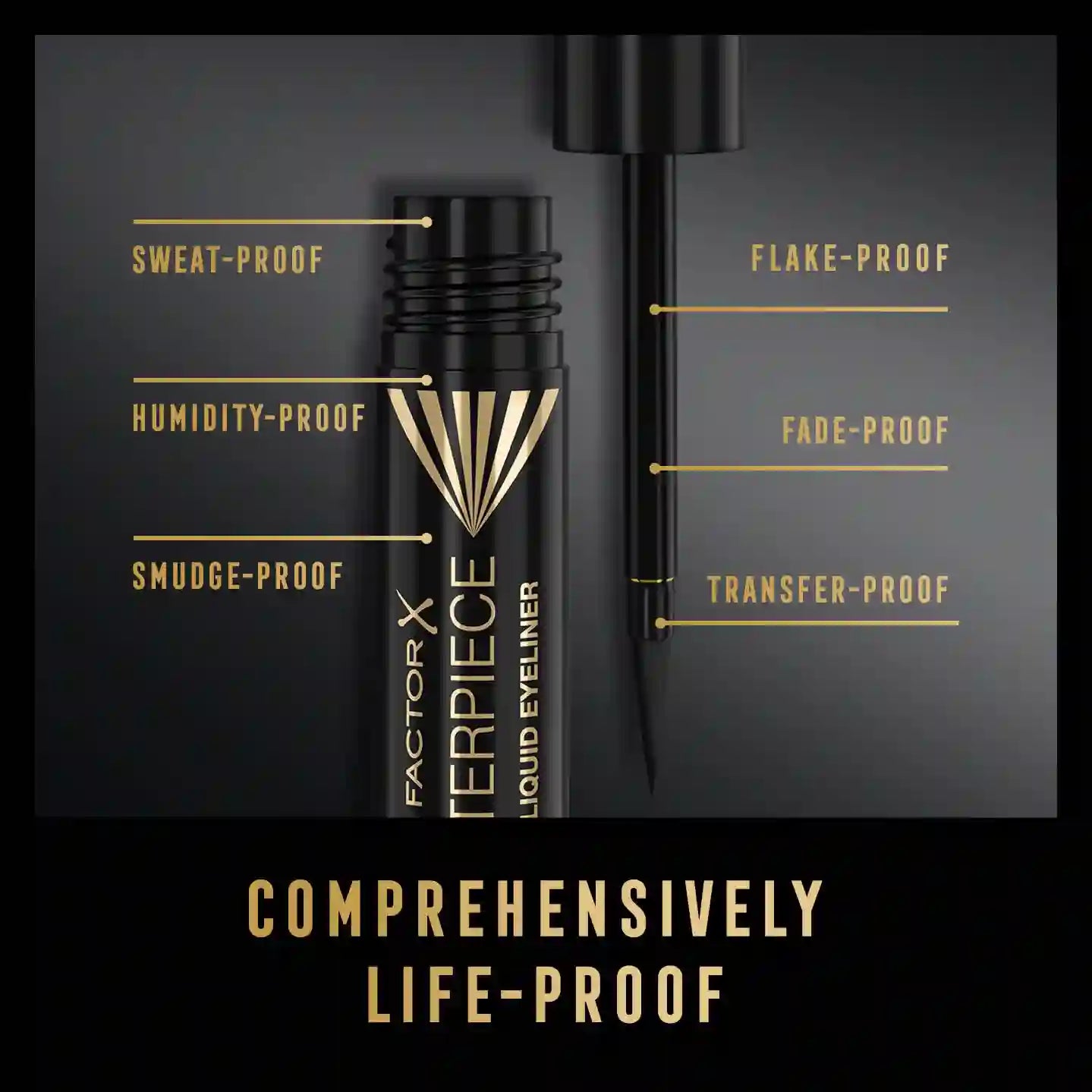 Max Factor Masterpiece Matte Liquid Eyeliner - 01 Black