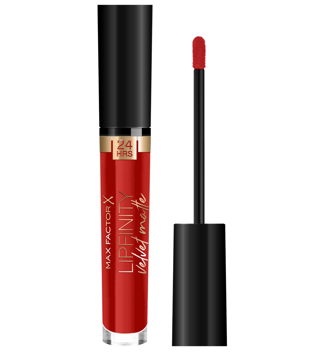 Max Factor Lipfinity Velvet Matte Liquid Lipstick - 025 Red Luxury