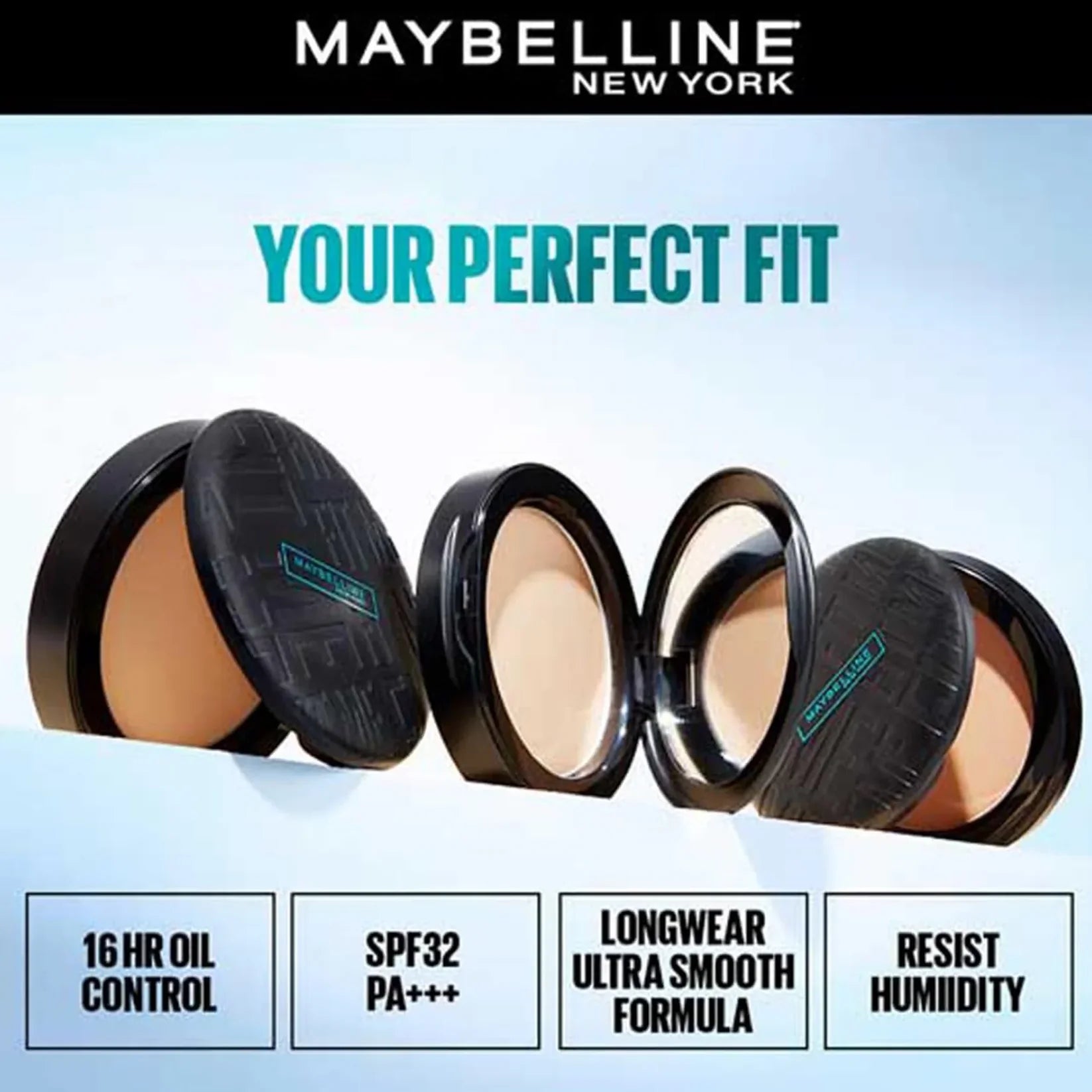 Maybelline New York Fit Me Matte + Poreless 16H Powder SPF 32 PA+++