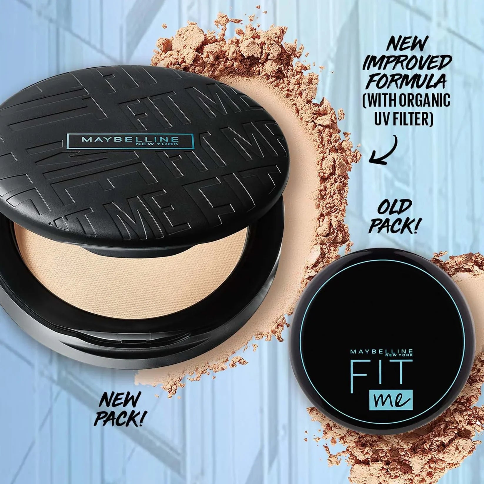 Maybelline New York Fit Me Matte + Poreless 16H Powder SPF 32 PA+++