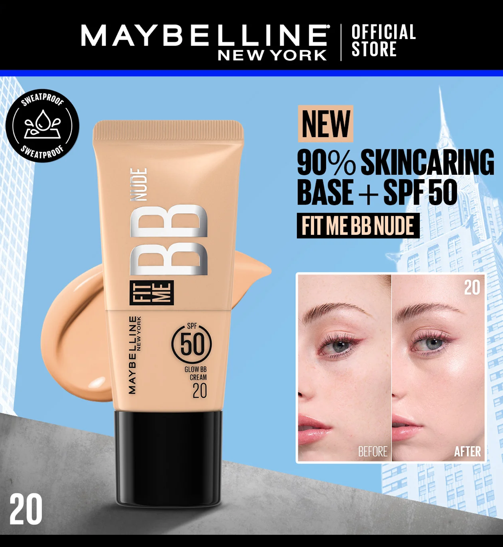 Maybelline Fit Me Nude BB Cream SPF 50 - 20