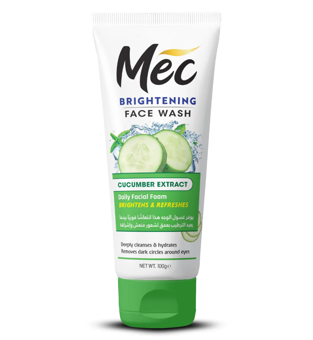 Mec Whitening Cucumber Extract Face wash