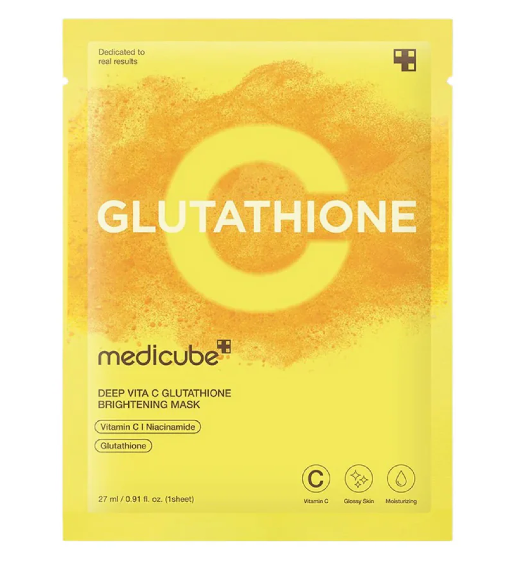 Medicube Deep Vita C Glutathione Brightening Mask