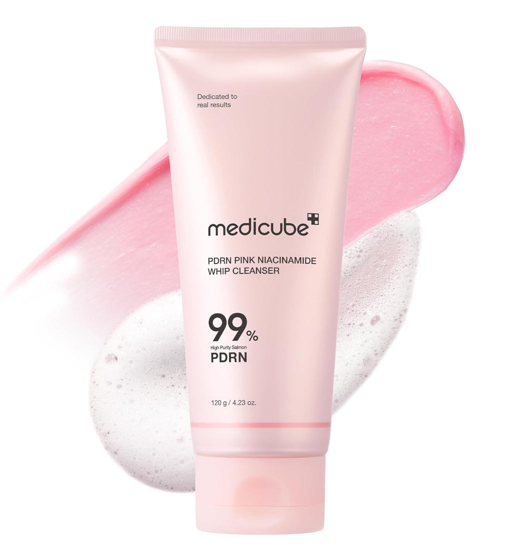 Medicube PDRN Pink Niacinamide Whip Cleanser