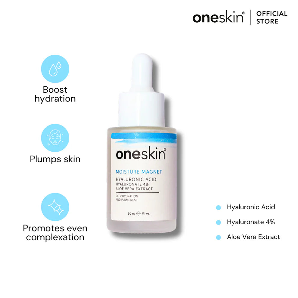 OneSkin Moisture Magnet Hyaluronic Acid 4%, Aloe Vera Extract
