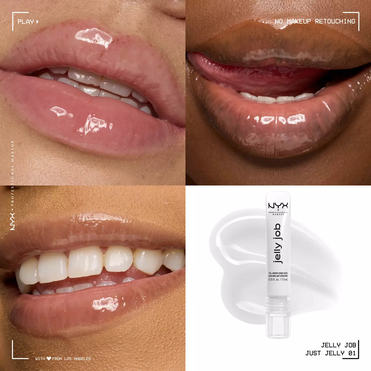 NYX Professional Makeup Jelly Job Full-Bodied Lip Shine Gloss