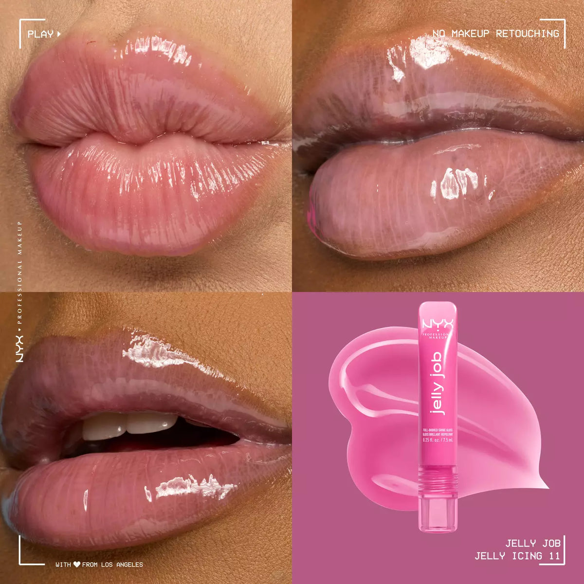 NYX Professional Makeup Jelly Job Full-Bodied Lip Shine Gloss