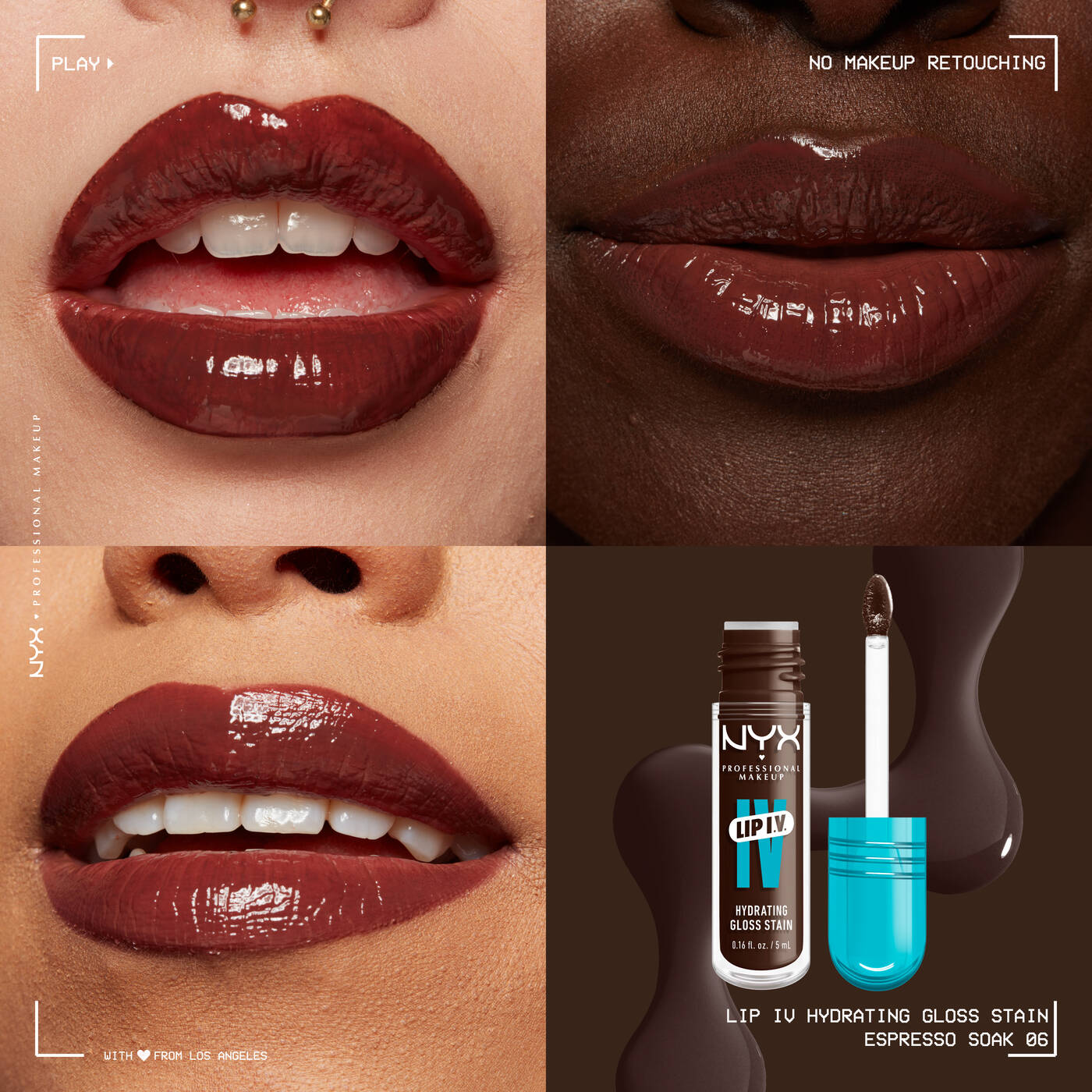 NYX Makeup Lip I.V. Hydrating Gloss Serum