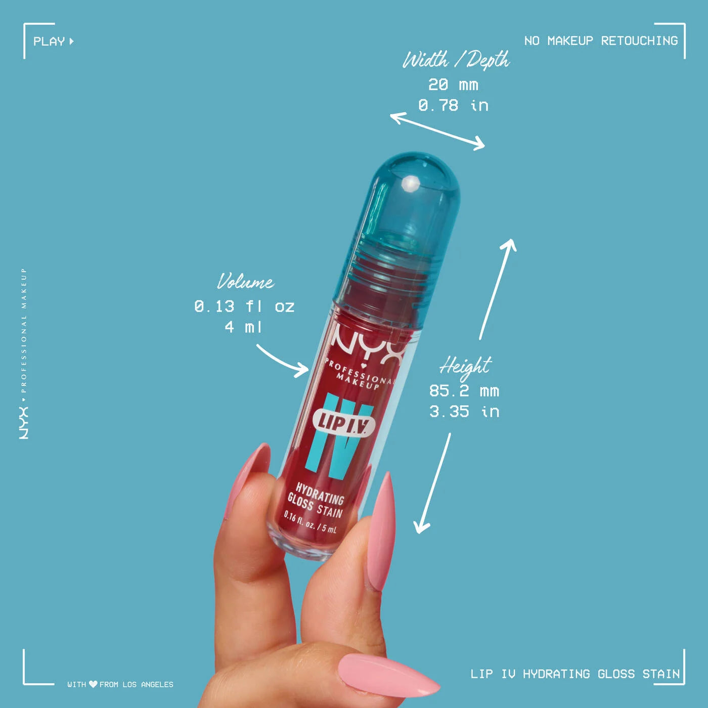 NYX Makeup Lip I.V. Hydrating Gloss Serum
