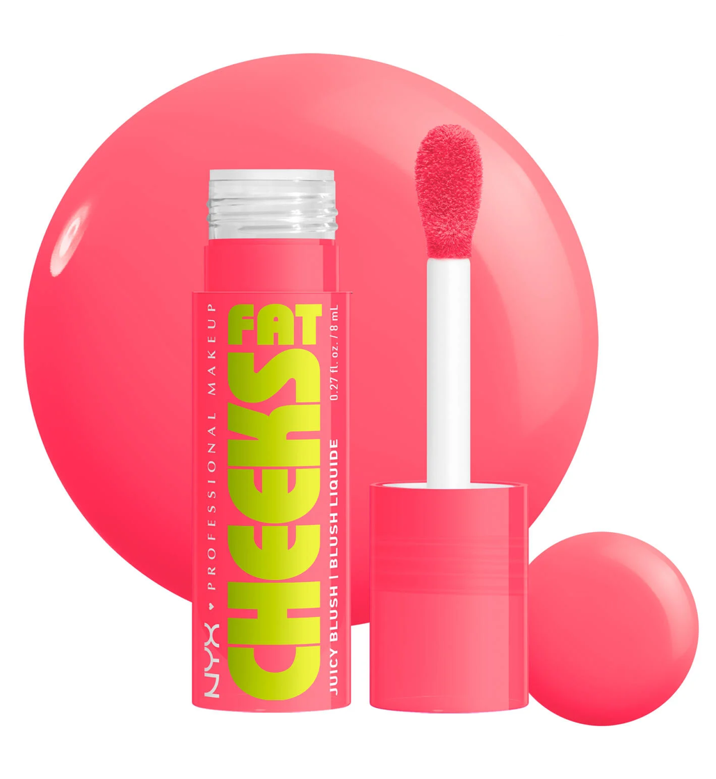 NYX Fat Cheeks Juicy Plump Liquid Blush - 03 Guava Gush