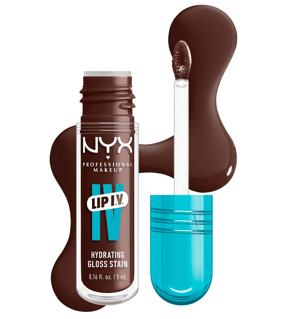 NYX Makeup Lip I.V. Hydrating Gloss Serum - 06 Espresso Soak